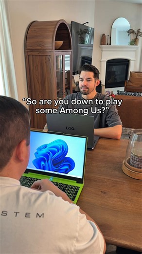 He doesn't know - and he can never know. 👀 Game together on the Lenovo LOQ SURGE. And with Windows, it's fast, powerful and more secure than ever. #lenovoLOQ #lenovoLOQSURGE #gaming #meme #imposter
