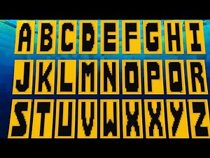 How to Make Banner Letters in Minecraft | cool minecraft banner designs