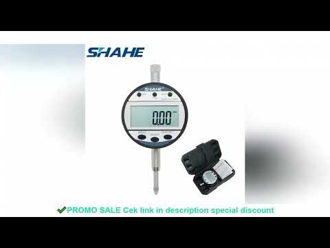 SHAHE 0-12.7 mm 0.01 mm Electronic Digital Indicator Precision Tools Digital Dial Gauge Digital Dial