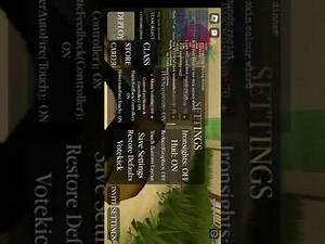 the best entrenched settings