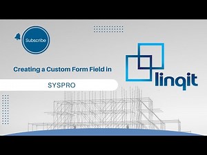 Creating a Custom Form Field in SYSPRO