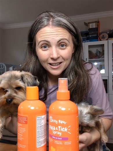 Flea and tick prevention adds up. This is a dog shampoo and spray to help remove fleas and ticks. #fleaandtickprevention #zestypaws #summervibes #tiktokshopdealsforyoudays
