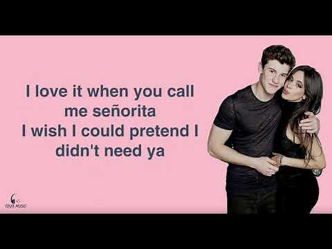 Shawn Mendes, Camila Cabello ‒ Señorita (Official Lyrics)