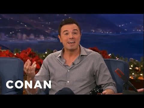 Seth MacFarlane Reacts To Justin Bieber's Stewie Bling | CONAN on TBS