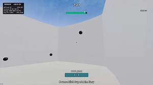 鼠标控制练习，BounceClickSuperbAimEasy项目，学习动态阅读，练习动态微调，44分，击破数44，命中率80%_第一视角