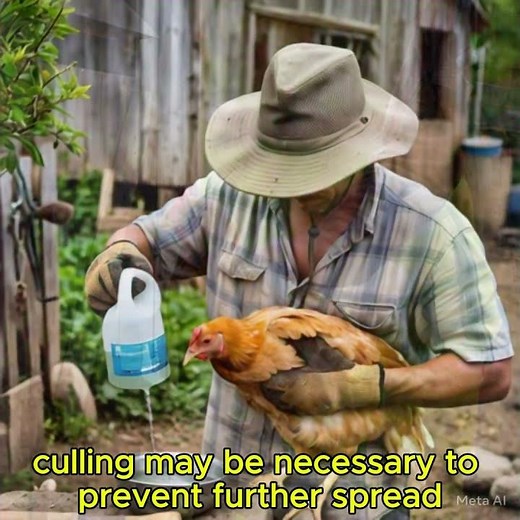 Treatment of Avian Influenza (Bird Flu) in Poultry How to Manage Infected Flocks #avianinfluenza