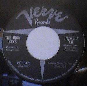 The High Keys - Living A Lie / Let's Take A Chance