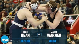 Max Dean vs. Jacob Warner: 2022 NCAA wrestling championship final (197 lb.)