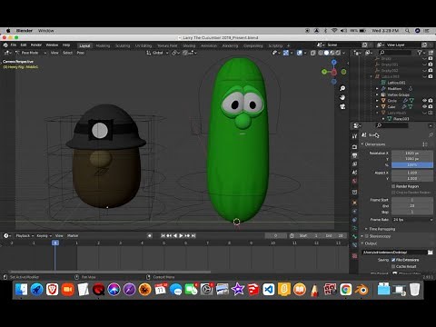 VeggieTales Animation Tutorial for my brother