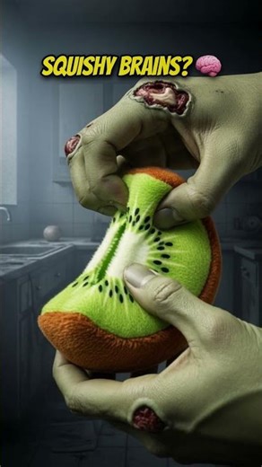 Satisfying Zombie Chef ASMR Compilation: Crushing Melons & Squishy Brains! 🧟‍♂️🔪🍈🧠 AI ASMR #shorts