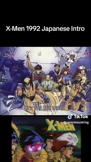 X-men 1992 japanese intro. #xmen97 #xmen #cartoon #anime #intro #oldschool #mychildhood #fyp #foryoupage #xmentheme #marvel #marvelcomics #comics #nalstagia #cool #badass