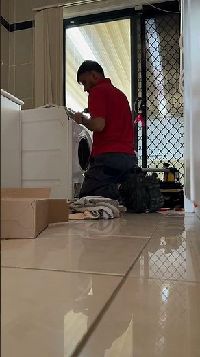 Replacing door seal of Miele Washing Machine #homeappliance #washingmachine #householdappliance