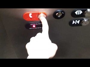 PHONE FAIL!!! Otis Series 7 Hydraulic Elevator at Fort Bend Community Church in Missouri City, TX.