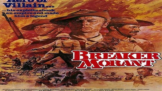 ASA 🎥📽🎬 Breaker Morant (1980) a film directed by Bruce Beresford with Edward Woodward, Jack Thompson, John Waters, Bryan Brown, Rod Mullinar