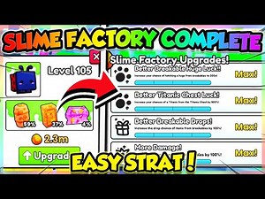 How to MAX the SLIME FACTORY EVENT FAST in Pet Simulator 99!! (Roblox)