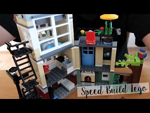 La maison de ville Lego (Créator 3 en 1) ! Speed Build Lego !