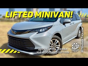 2023 Toyota Sienna XLE Woodland Edition: A Lifted Off-Road Minivan