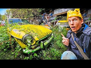 Exploring The UK's £1M ABANDONED Dump of RARE Cars & a FERRARI!