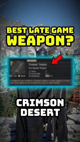 This The Best Late Game Weapon in Crimson Desert