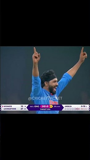 Jadeja Bowling Masterclass | Cricket Shorts 2025 | Top Wickets & Spin Magic