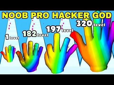 NOOB VS PRO VS HACKER VS GOD in ColorfulHand