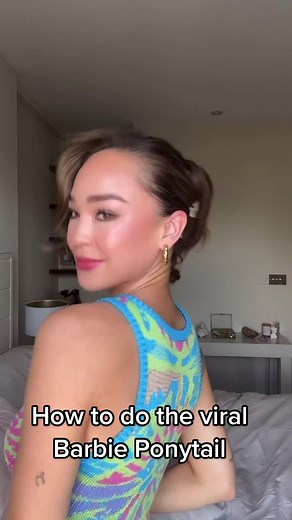 How to do the viral Barbie Ponytail in 3 easy steps. 1. Put your hair up in a ponytail 2. Create a loop and slip the ponytail trough it 3. Secure it with our Grand Clip for extra Volume 🤍. #hair #hairtutorial #hairclip #healthy #style #hairvideos #hack #fyp #beauty #hairstyle #cleangirl #cleangirlaesthetic #aesthetics #wellness #hairtok #hairtransformation #hairtips