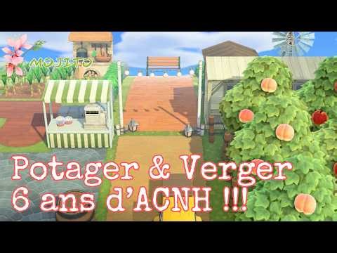 Potager & Verger sur MOJITO, mon île de Chats + Avenir du jeu sur la Chaîne | ACNH
