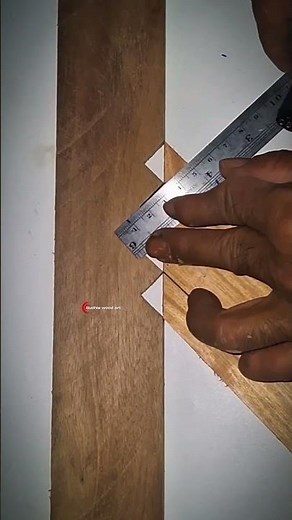 How to Make a Strong Mitered Finger Joint | Woodworking Tips #shortvideo