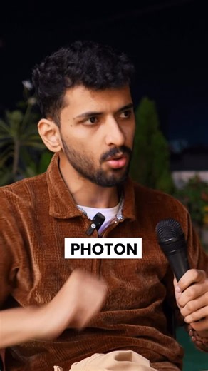 Rajan Chopra | EP 01 | Ultimate Science Podcast Photon vs Electron #physics #quantum #science | Instagram