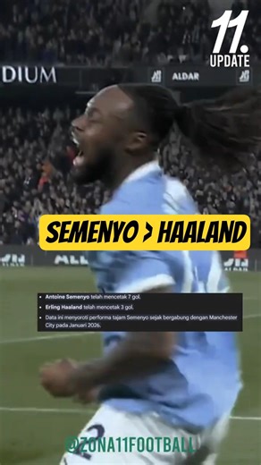 SEMENYO MENGUBAH HAALAND JADI STRIKER LIGA KAMPUNG 😳💀🥀