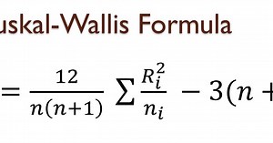 How To... Perform a Kruskal-Wallis H Test (By Hand) @YouTube #ILoveStats #199