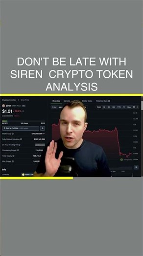 Don't Be Late With Siren ⚠️ Crypto Token Analysis