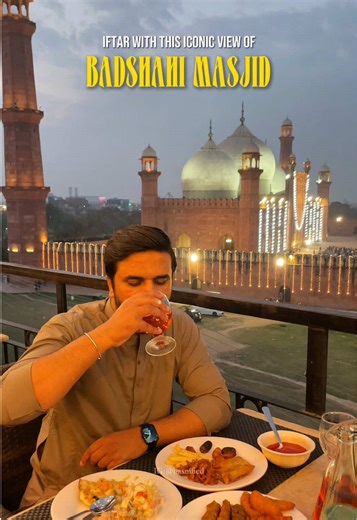 Iftar Buffet at Badshahi Masjid