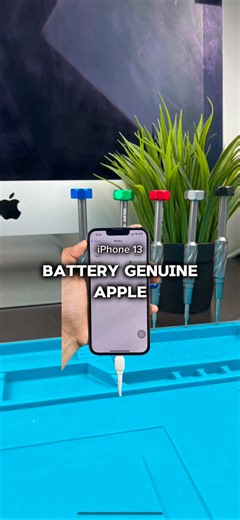 Genuine Apple Battery Replacement Process for iPhone 13