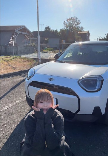 初EV MINIちゃん納車の瞬間