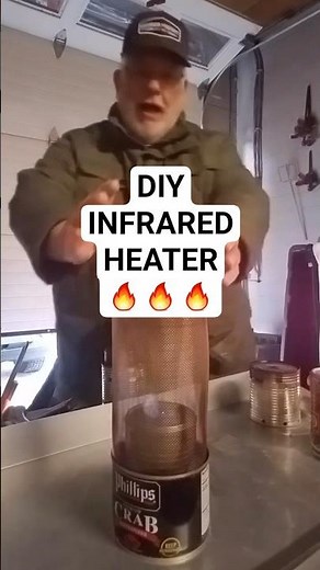 DIY Infrared Heat with Perlite Wick #shorts #alcoholstove #offgrid