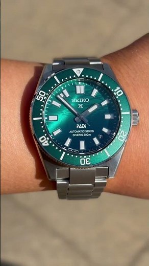 The Seiko Prospex 1965 Heritage Diver PADI Special Edition