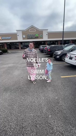 Noelle's First Swim Lesson Experience with Christi Fritz