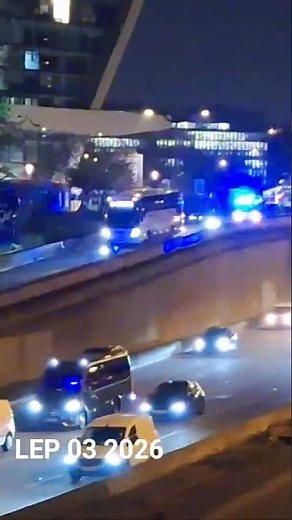 🚒 🚨 BSPP AR Ambulance Médicale escortés par 2 Motards Police