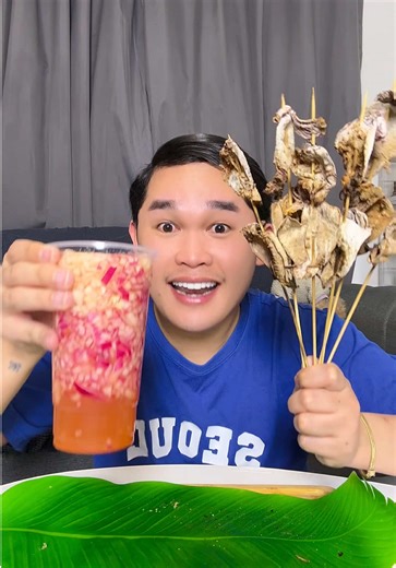 Delicious Inihaw na Pusit Mukbang Experience