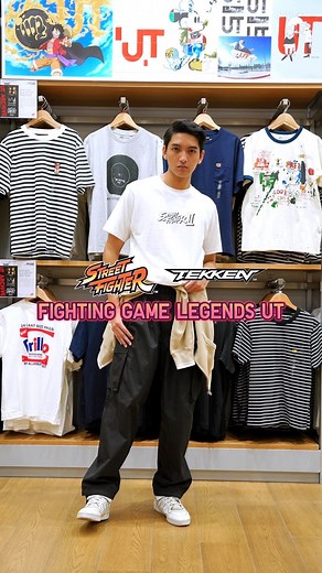 Bring back memories with this two legendary fighting games! 🥊💥👀 Fighting Game Legends UT will be available on 25th December on UNIQLO.com, UNIQLO App and all UNIQLO stores! #UniqloIndonesia #UniqloLifeWear #UniqloUT @uniqlo.ut #GAMEUT #WITHUT #UT #UNIQLO #FIGHTINGGAME #TEKKEN | Uniqlo Indonesia