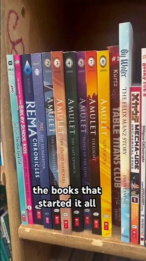 if you are 8-13 and dont like reading get on the amulet series