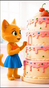 Cake Fridge vs Apple Fridge 🍰🍎 Fun Nursery Rhymes For Children