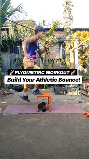 🚀Plyometric Box Jump Workout To Build Your Athletic Bounce! #PlyometricTraining #BoxJumps