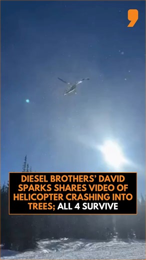 A helicopter carrying four people crashed into trees, but all on board survived, according to Diesel Brothers star David Sparks. Sparks, whose friend Derek was piloting the aircraft, said he was flying with three others at the time of the accident. He suggested that the crash may have been caused by Loss of Tail Rotor Effectiveness, a condition that can make a helicopter spin out of control. Sparks added that the trees likely helped slow the fall, contributing to the passengers’ survival. . . . 