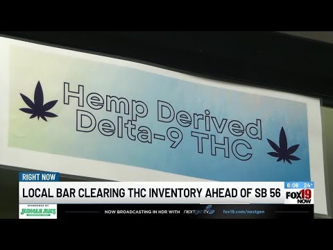 Local bar clearing THC inventory ahead of SB 56