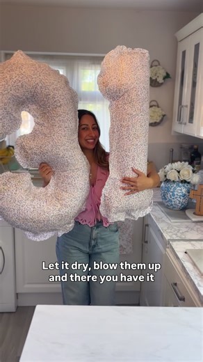 DIY Fabric Balloon Decor for Birthday Themes