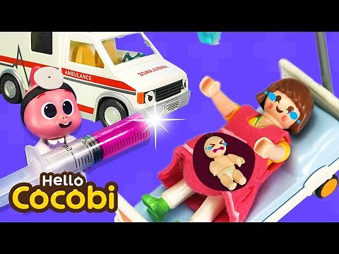 Help Mom Deliver a Baby! Doctor Song Compilation | Nursery Rhymes | Hello Cocobi