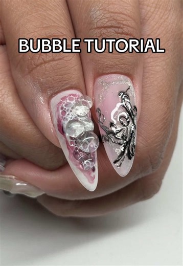 Easy Bubble Nail Art Tutorial
