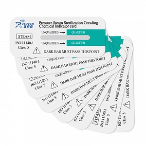 [Hot Item] Wholesale Pressure Disposable Stream Strilization Class 5 Steam Indicator Strip for Medical Infection Control